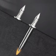 釘 ネジ 双頭 50本セット 専用スリーブ付き 両頭 隠し釘 見えない 巾木 幅木 固定 DIY 工芸 ダブルヘッド ネイル