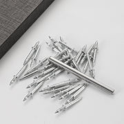 釘 ネジ 双頭 50本セット 専用スリーブ付き 両頭 隠し釘 見えない 巾木 幅木 固定 DIY 工芸 ダブルヘッド ネイル