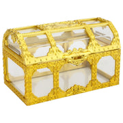 小物入れ 収納ケース 蓋付き 宝箱風 ミニサイズ クリア 文房具 お菓子 キャンディー 飴 小物収納 日用品雑貨 収納ボックス マルチケース インテリア 雑貨 整理整頓 コンパクト 便利 かわいい ユニーク ギフト プレゼント 贈り物 バレンタイン ホワイトデー お返し