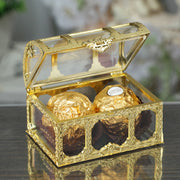 小物入れ 収納ケース 蓋付き 宝箱風 ミニサイズ クリア 文房具 お菓子 キャンディー 飴 小物収納 日用品雑貨 収納ボックス マルチケース インテリア 雑貨 整理整頓 コンパクト 便利 かわいい ユニーク ギフト プレゼント 贈り物 バレンタイン ホワイトデー お返し
