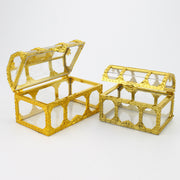 小物入れ 収納ケース 蓋付き 宝箱風 ミニサイズ クリア 文房具 お菓子 キャンディー 飴 小物収納 日用品雑貨 収納ボックス マルチケース インテリア 雑貨 整理整頓 コンパクト 便利 かわいい ユニーク ギフト プレゼント 贈り物 バレンタイン ホワイトデー お返し
