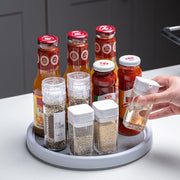 調味料ラック 回転トレイ ターンテーブル 360度回転 キッチン収納 キッチン整理用品 調味料入れ 調味料置き スパイスラック トレー ラウンド 丸型 サークル 便利 台所用品 日用品雑貨