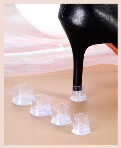 ヒールキャップ ハイヒールプロテクター 1足分 靴ケア用品 滑り止め 防音 商品画像2