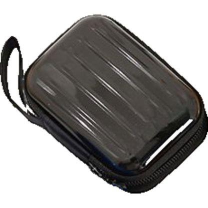 イヤホンケース ガジェットポーチ ガジェットケース モバイル収納 小物入れ 小銭入れ ブラック バリエーション画像