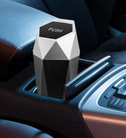 ゴミ箱 ダストボックス 車用 ボトル型 蓋つき ワンプッシュ 車載 水洗い可 卓上 机上 カー用品 くず入れ スリム 省スペース 簡単開閉 車内 持ち運び便利 スタイリッシュ