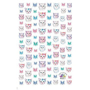 ネイルシール ネイルステッカー レディース 女性 ネイルアート セルフネイル デザインシール 貼るだけ ネコ 猫 ねこ かわいい おしゃれ 大人女子 爪 簡単 デザイン豊富