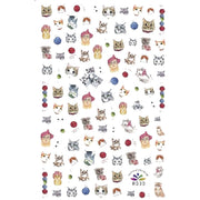 ネイルシール ネイルステッカー レディース 女性 ネイルアート セルフネイル デザインシール 貼るだけ ネコ 猫 ねこ かわいい おしゃれ 大人女子 爪 簡単 デザイン豊富