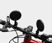 自転車用ミラー バックミラー サイドミラー サイクルミラー バーエンドミラー 360度回転 180度 角度調節可能 凸レンズ 後方確認 簡単取り付け 便利 鏡 マウンテンバイク アウトドア サイクリング