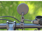自転車用ミラー バックミラー サイドミラー サイクルミラー バーエンドミラー 360度回転 180度 角度調節可能 凸レンズ 後方確認 簡単取り付け 便利 鏡 マウンテンバイク アウトドア サイクリング