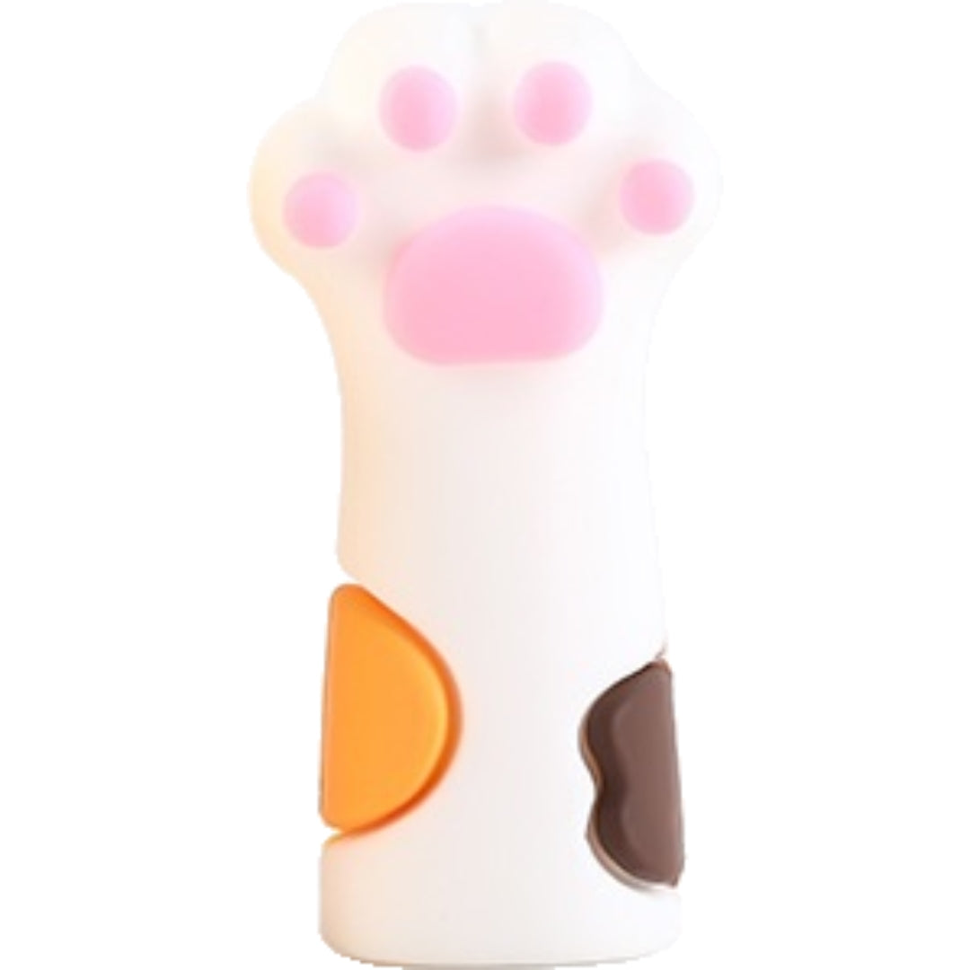 ニッパーキャップ ニッパーカバー シリコンキャップ 単品 鉛筆キャップ 爪切り保護カバー 猫の手型 肉球 ネイルニッパーキャップ はさみキャップ はさみカバー キャット ネコ ジェルネイル セルフネイル ピンセットカバー 学生 文房具 日用品 かわいい キュート ソフト ガーリー おしゃれ 白 黒 黄