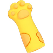 ニッパーキャップ ニッパーカバー シリコンキャップ 単品 鉛筆キャップ 爪切り保護カバー 猫の手型 肉球 ネイルニッパーキャップ はさみキャップ はさみカバー キャット ネコ ジェルネイル セルフネイル ピンセットカバー 学生 文房具 日用品 かわいい キュート ソフト ガーリー おしゃれ 白 黒 黄