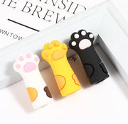 ニッパーキャップ ニッパーカバー シリコンキャップ 単品 鉛筆キャップ 爪切り保護カバー 猫の手型 肉球 ネイルニッパーキャップ はさみキャップ はさみカバー キャット ネコ ジェルネイル セルフネイル ピンセットカバー 学生 文房具 日用品 かわいい キュート ソフト ガーリー おしゃれ 白 黒 黄
