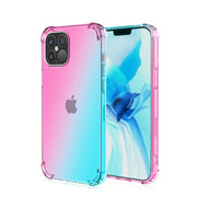 iPhoneケース iPhoneカバー スマートフォンケース スマホ カバー クリア 透明 グラデーションカラー 保護 傷防止 レディース メンズ 携帯カバー 無地 おしゃれ かわいい キュート カラフル カジュアル シンプル 男女兼用 ユニセックス 11 12 13 Pro Max mini ピンク 紫 金色 青 黒