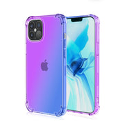 iPhoneケース iPhoneカバー スマートフォンケース スマホ カバー クリア 透明 グラデーションカラー 保護 傷防止 レディース メンズ 携帯カバー 無地 おしゃれ かわいい キュート カラフル カジュアル シンプル 男女兼用 ユニセックス 11 12 13 Pro Max mini ピンク 紫 金色 青 黒