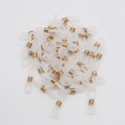 メガネチェーン用パーツ 同色30個セット メガネ留め アクセサリーパーツ エンドパーツ 金具 商品画像2