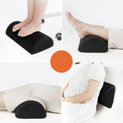足枕 足まくら フットレスト フットピロー 足置き 足用クッション 高反発 半円形 フットケア