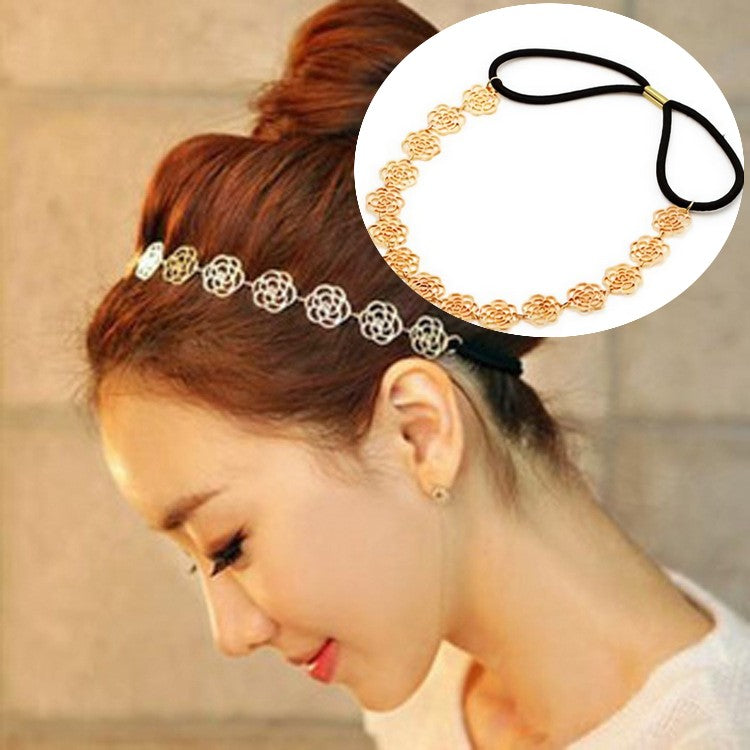 ヘアバンド ヘッドバンド ヘアタイ レディース 髪飾り カチューシャ風 ヘアアクセサリー ヘアアレンジ まとめ髪 ゴールドカラー ローズ バラ 薔薇 花 フラワー かわいい おしゃれ お洒落 キュート ガーリー フェミニン 女子力アップ 大人可愛い カジュアル シンプル 女性 女の子 ガールズ 婦人用 お出かけ 外出 デート 女子会 合コン お呼ばれ 結婚式 2次会