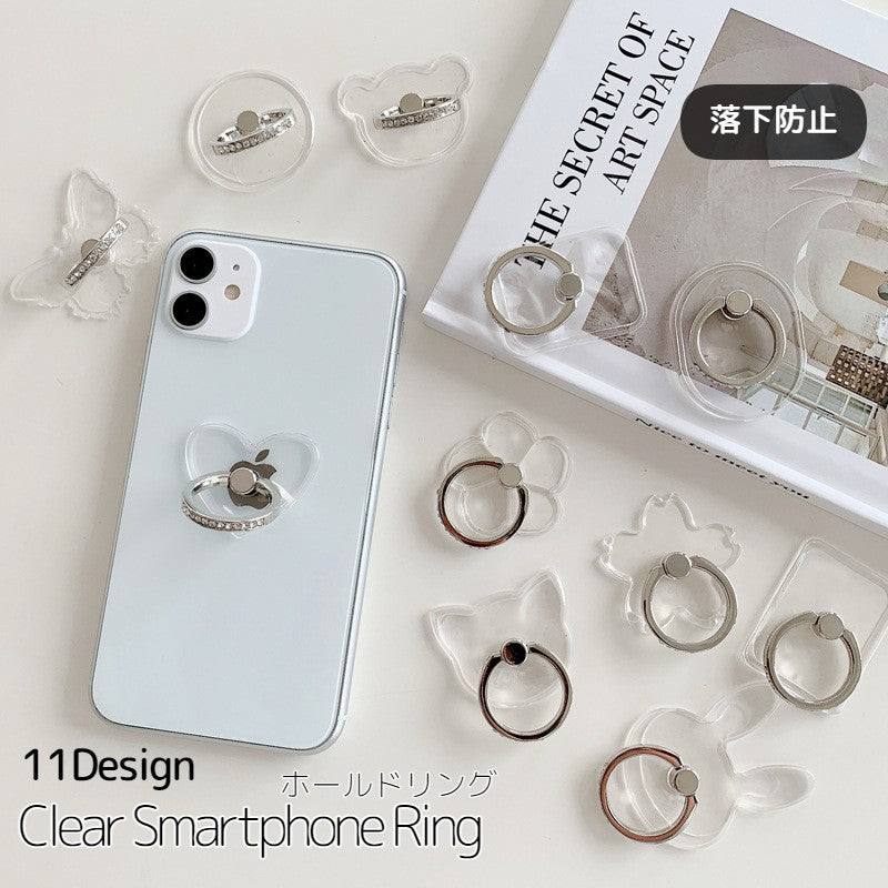 スマホリング ホールドリング リングスタンド スマホスタンド 落下防止 角度調整 商品画像