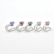 イヤーカフ イヤーカフス レディース 女性 1個 単品 片耳 アクセサリー ノンホールピアス イヤークリップ 痛くない 挟むだけ 開けない ラインストーン ビジュー ホワイト ピンク ブラック カジュアル シンプル かわいい おしゃれ 上品 大人可愛い フェミニン プレゼント ギフト 贈り物 誕生日 記念日 ホワイトデー 母の日 結婚式 デート お呼ばれ お出かけ