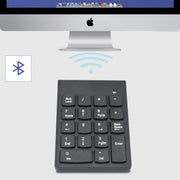 テンキー ワイヤレス キーボード bluetooth 薄型 小型 ナンバーパッド 数字 持ち運び 携帯 無線 コードレス 10キー ブルートゥース スリム 周辺機器