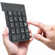 テンキー ワイヤレス キーボード bluetooth 薄型 小型 ナンバーパッド 数字 持ち運び 携帯 無線 コードレス 10キー ブルートゥース スリム 周辺機器