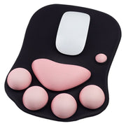 マウスパッド リストレスト 滑り止め 肉球 ネコ 猫の手 クッション サポート かわいい パソコンアクセサリー PC オフィス リモートワーク