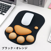 マウスパッド リストレスト 滑り止め 肉球 ネコ 猫の手 クッション サポート かわいい パソコンアクセサリー PC オフィス リモートワーク