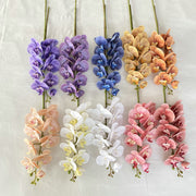 造花 単品 1本 お花 アートフラワー アレンジメント 胡蝶蘭 枯れない イミテーションフラワー 装飾 お店 飾り 結婚式 ギフト 贈り物 インテリア