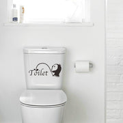トイレステッカー トイレシール ウォールステッカー 便座 ドア 可愛い 壁紙シール デコレーション 模様替え 装飾 飾り DIY インテリア雑貨 貼り付け簡単 ペンギン ロゴ 壁面 イメージチェンジ かわいい おしゃれ お洒落 28×12cm