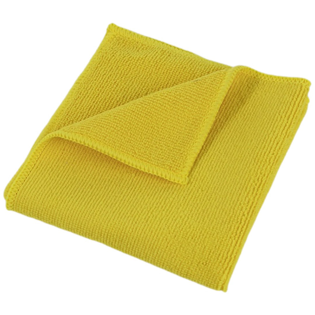 ふきん 布巾 4枚セット キッチンクロス キッチン雑貨 日用品 マイクロファイバー 吸水性 雑巾 ミニタオル 台拭き 車拭き 掃除用具 ぞうきん ふんわり 単色 無地 シンプル 正方形 スクエア 四角 便利グッズ 多用途 多目的 黄 赤 紫 緑 橙 ピンク