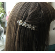 バレッタ ヘアアクセサリー レディース フラワー バタフライ チョウ 蝶 大人上品 おしゃれ かわいい まとめ髪 髪留め 髪飾り ギフト プレゼント お出かけ デイリー フォーマル パーティー 結婚式 卒業式 入学式 発表会 ファッション小物