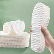 使い捨てインソール 1足 使い切り 汗取り 足汗対策 吸汗 中敷き 靴用品 デイリー 普段使い 男女兼用 スポーツ 運動 凹凸 通気 メンズ レディース 汗とり
