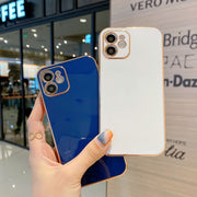 iPhoneケース iPhoneカバー スマホケース スマホカバー ユニセックス スマートフォン 携帯 光沢感 背面保護 傷防止 無地 単色 おしゃれ