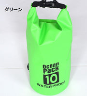 防水バッグ ショルダーバッグ アウトドア用品 ドラム型 5L 手提げ 肩掛け 大容量 たためる 収納 持ち運び 便利 旅行 登山