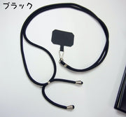 スマホネックストラップ レディース メンズ ネックストラップ スマホアクセサリー 首掛け 肩掛け 挟むだけ 簡単装着 シンプル カラフル おしゃれ
