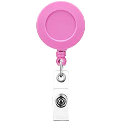 リールキークリップ 名札リール 伸縮 伸びる カードリール コード ピンクパープル バリエーション画像