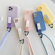 iPhoneケース iPhoneカバー スマホケース スマホカバー ショルダーストラップ付き 長さ調節可能 首掛け 肩掛け 斜め掛け iPhone12 12Pro 12ProMax iPhone11 11Pro 11ProMax X XR XS XSMAX iPhone13 13Pro 13ProMax 14 14plus 14Pro 14ProMax ベルト付き 背面保護 落下防止 傷予防 携帯ケース スマートフォンケース アイフォンケース