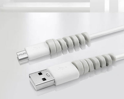 ケーブル保護カバー 同色8個セット 8本 ケーブルプロテクター ケーブルガード 断線防止 商品画像5