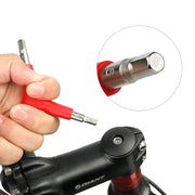 六角レンチ 自転車用 Y型 工具 修理工具 メンテナンススパナ 4mm 5mm 6mm 屋外 サイクリング マウンテンバイク メンテナンス用品 自転車用品 持ち運び コンビネーションレンチ 便利グッズ 赤