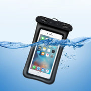 防水スマホケース 防水スマホポーチ ユニセックス レディース メンズ 男女兼用 女性 男性 スマホ雑貨 スマホ周辺雑貨 スマホグッズ 7.2インチ対応 密閉式 iPhone6Plus iPhone7Plus 無地 クリア ホワイト ピンク ブラック シンプル プール 海 ビーチ レジャー