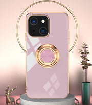 iPhoneケース スマートフォンケース スマホケース スマホカバー リング付き スタンド機能 マグネット用鉄板内臓 車載ホルダー対応 シンプル 背面保護 保護 傷防止 おしゃれ お洒落 可愛い レディース 女性 iPhone アイフォン 保護カバー
