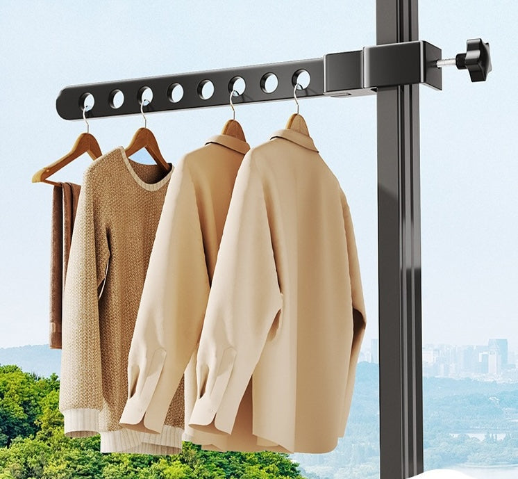 物干しハンガー 物干しラック 窓枠用 物干し 洗濯用品 クリップ 商品画像2