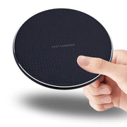 ワイヤレス充電器 急速充電 高速充電 10W ワイヤレスチャージ スマートフォン スマホ 置くだけ 薄型 スリム 携帯 Android iPhone Apple Samsung リチウム