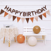 ガーランド フラッグ 三角旗 HAPPY BIRTHDAY 壁飾り 誕生日 バースデー メモリアル イベント パーティー インテリア 可愛い おしゃれ