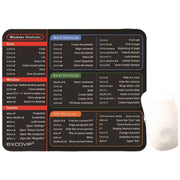マウスパッド ショートカットキー Mac Windows word excel Chrome Photoshop パソコン ノートPC 滑り止め 便利