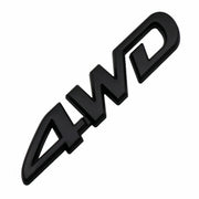 カーステッカー 車用ステッカー 立体 3D カーデコ ボディシール 車装飾 自動車外装 デコレーション 4WD 英字 文字 ロゴ