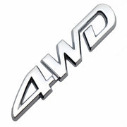 カーステッカー 車用ステッカー 立体 3D カーデコ ボディシール 車装飾 自動車外装 デコレーション 4WD 英字 文字 ロゴ