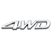 カーステッカー 車用ステッカー 立体 3D カーデコ ボディシール 車装飾 自動車外装 デコレーション 4WD 英字 文字 ロゴ