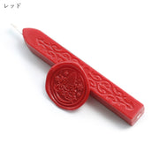 シーリングワックス 封蝋 文房具 レター用品 ラッピング雑貨 芯付き スティック型 ロッド型 カラフル レッド ホワイト ブラック ブロンズカラー シック シンプル カジュアル ポップ クール かっこいい おしゃれ 可愛い キュート