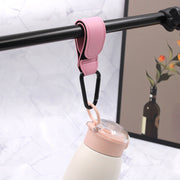 ベビーカーフック 2個セット ベビー ベビーカー フック カラビナ PUレザー 丈夫 耐荷重5kg かわいい おしゃれ 便利 荷物フック バッグフック カラビナフック